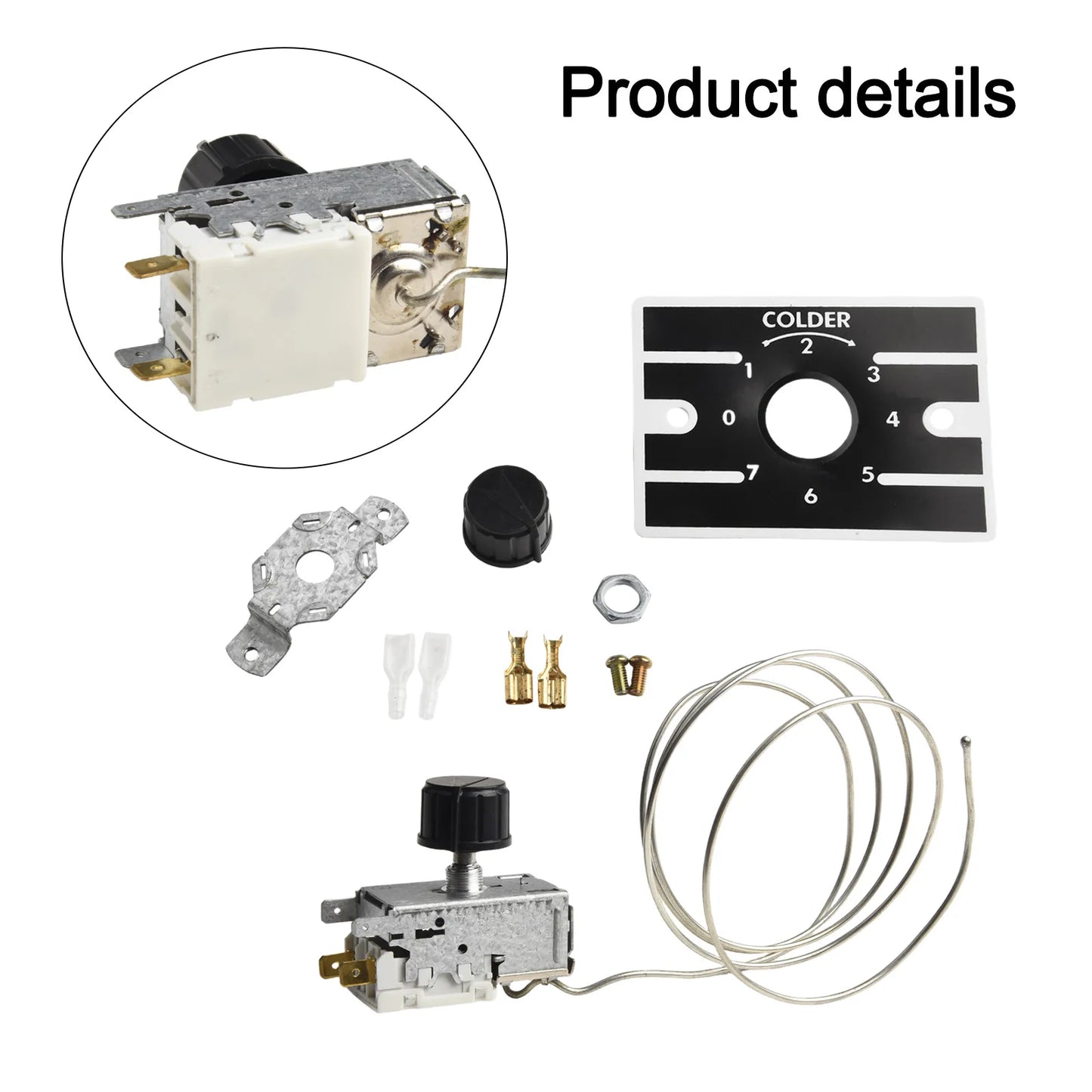 K50-P1125 Refrigerator Mechanical Temperature Controller Thermostat