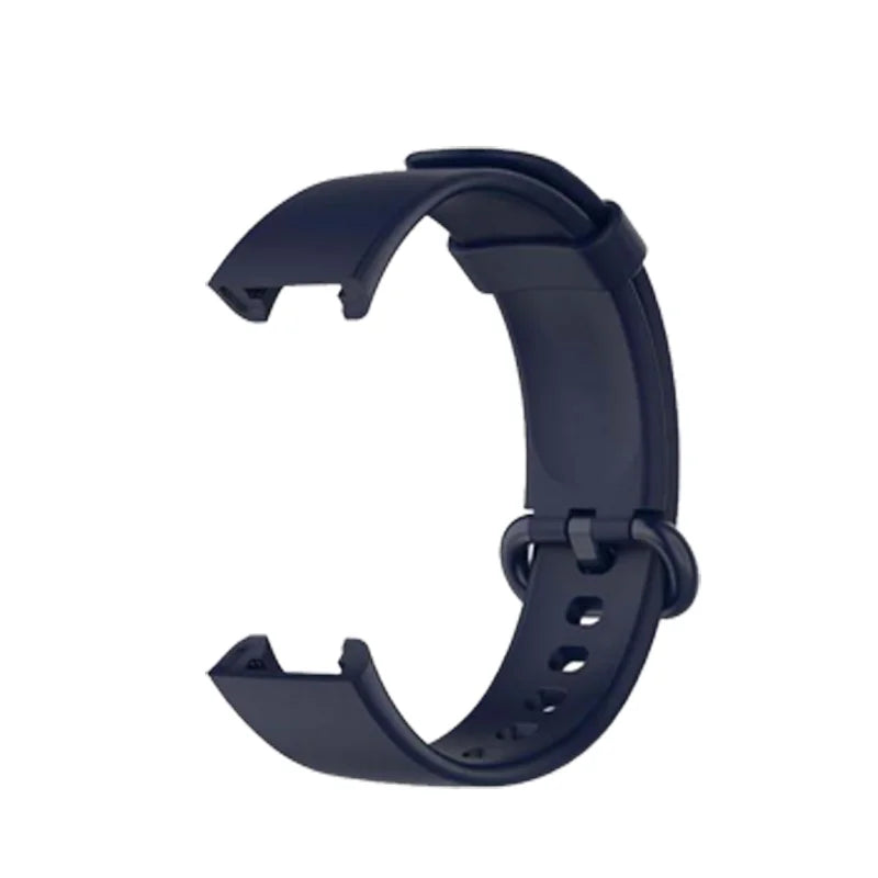 Silicone Sport Strap for Redmi Watch 1 & Mi Watch Lite Peaceful Pleasures Health and Wellness dark blue