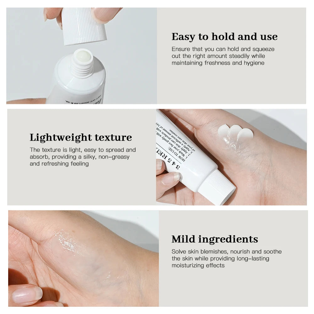345 Relief Cream Comprehensive solution to skin problems Anti-sugar and antioxidant Brightening skin Improving acne marks Moistu Peaceful Pleasures Health and Wellness