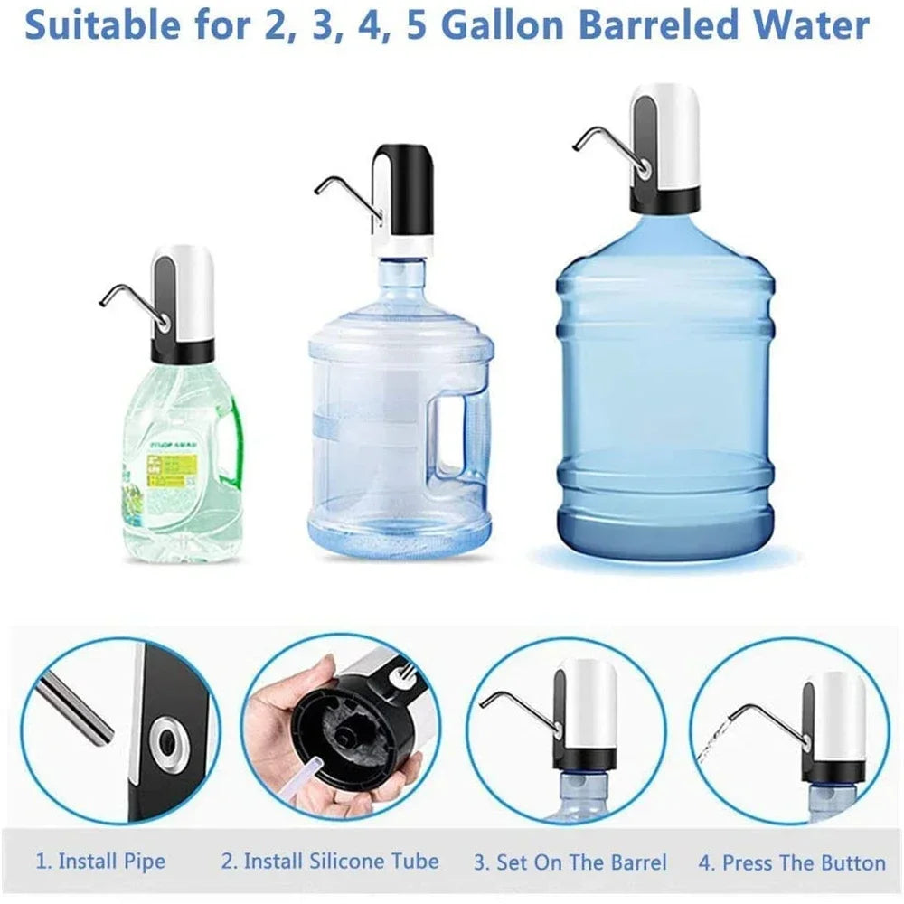 USB Electric Mini Water Dispenser Pump with Extension Hose