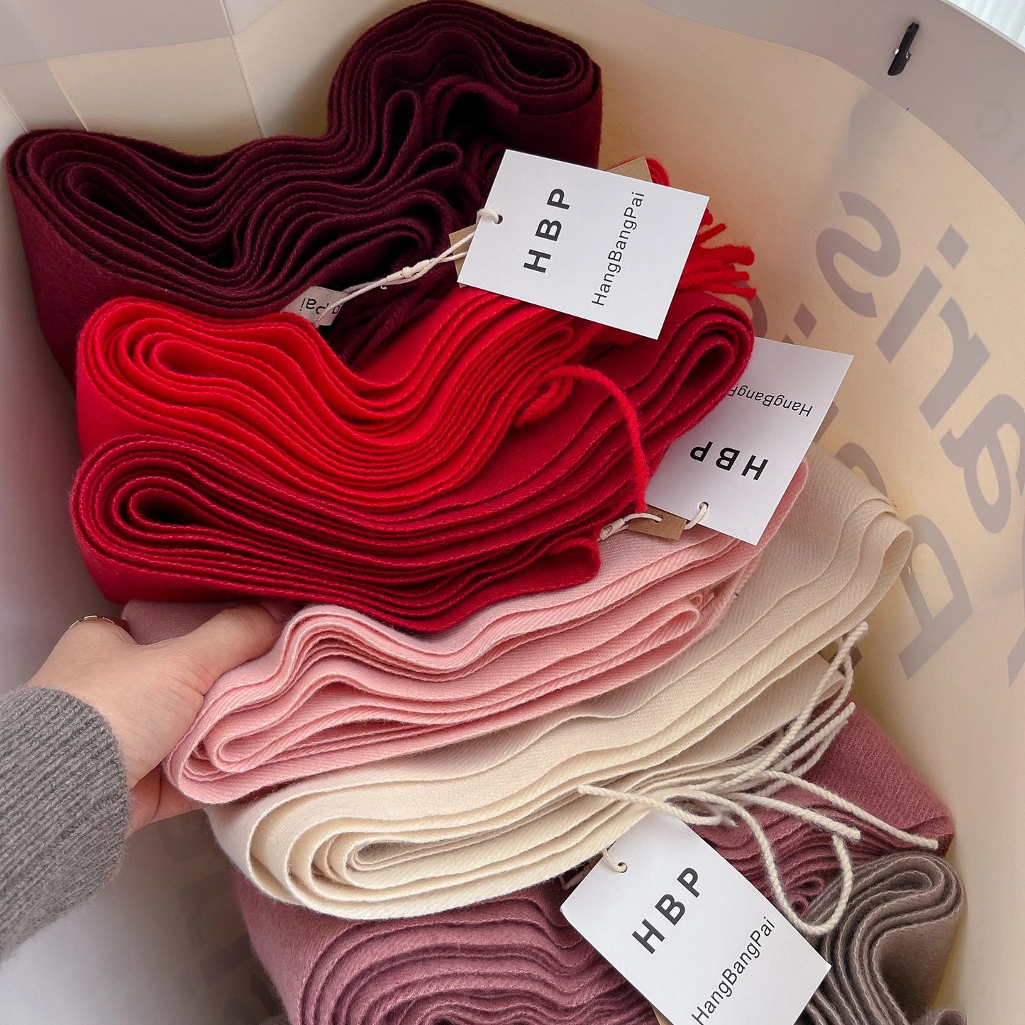 Women's Long Knit Winter Scarf – Shawl Wrap & Pashmina