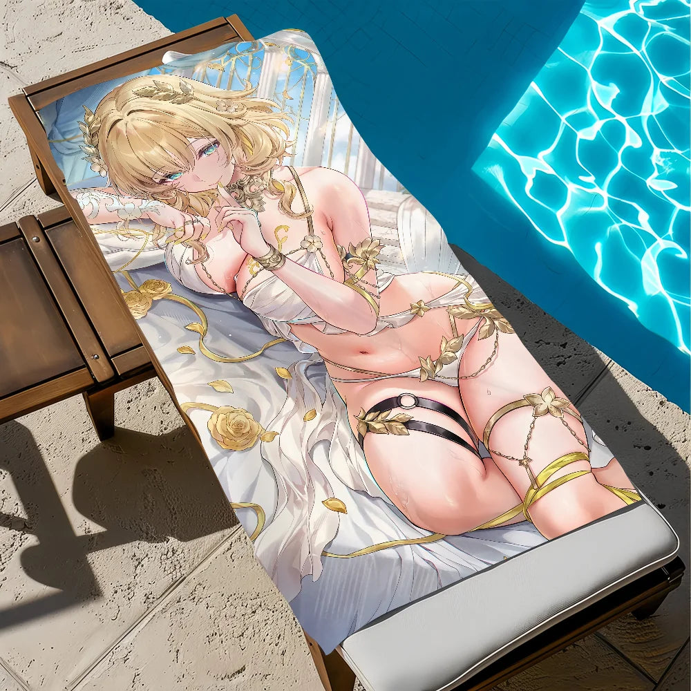 Honkai Star Rail Aglaea Quick-Dry Beach Towel | Soft Pool Towel
