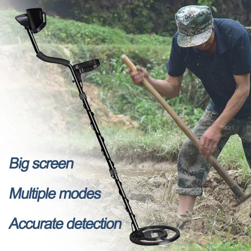 MD830 Metal Detector Underground Depth 2.5m Scanner Search High precision Gold Detector Treasure Hunter Detecting Pinpointer Peaceful Pleasures Health and Wellness