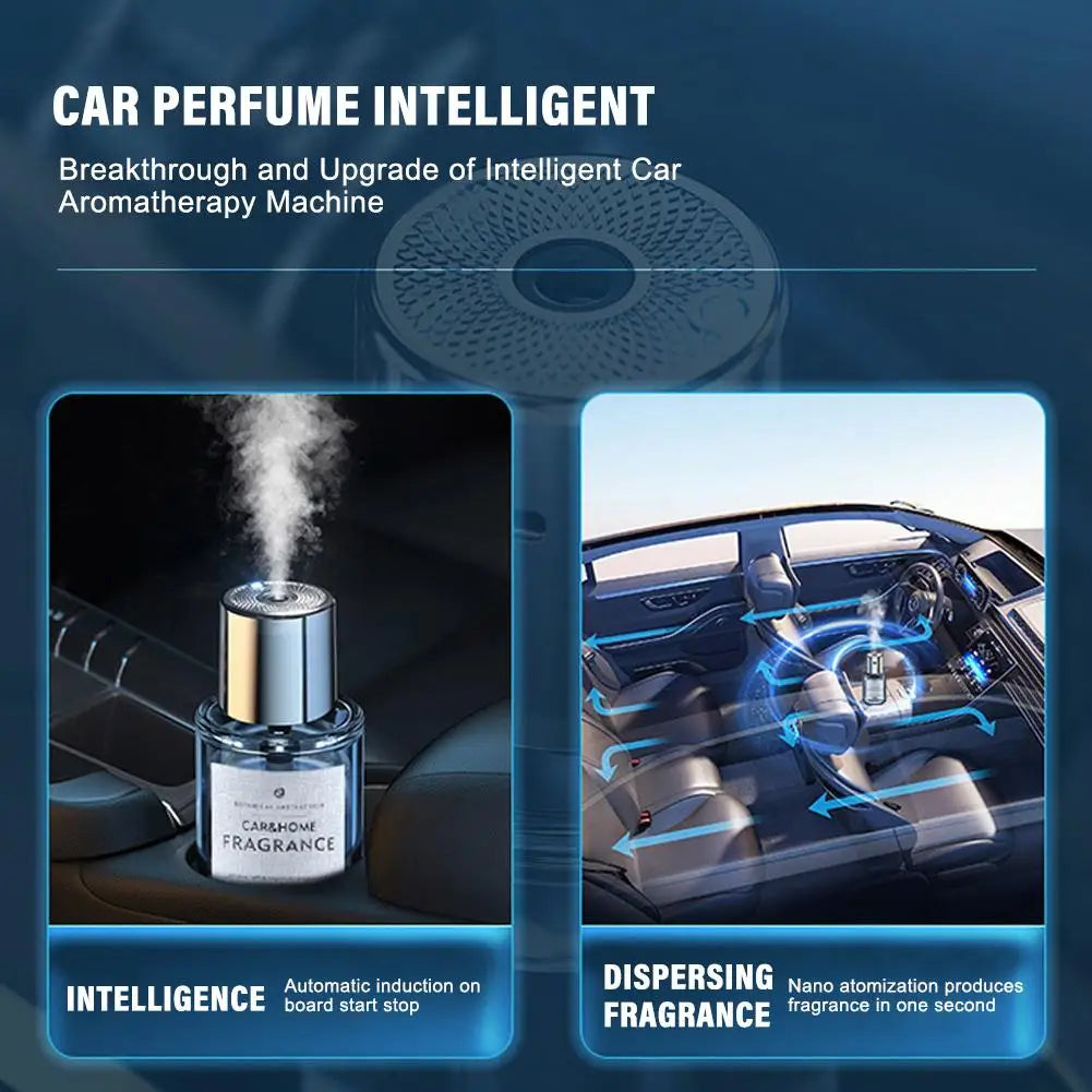 Smart Ultrasonic Car Air Freshener Aromatherapy Diffuser 160ml