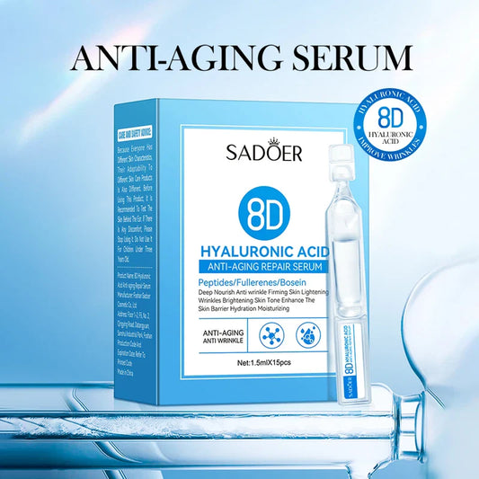 SADOER Hyaluronic Acid Facial Serum – Firming & Anti-Aging Facial Serum Oasis Select