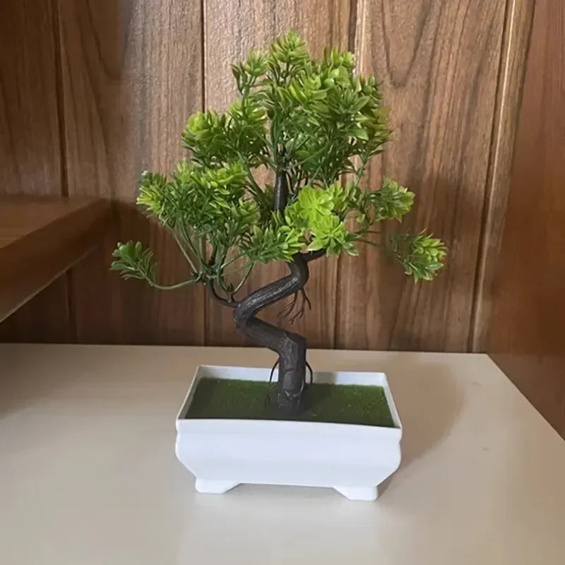 Artificial Bonsai Tree Potted Plant | Fake Décor for Home & Office
