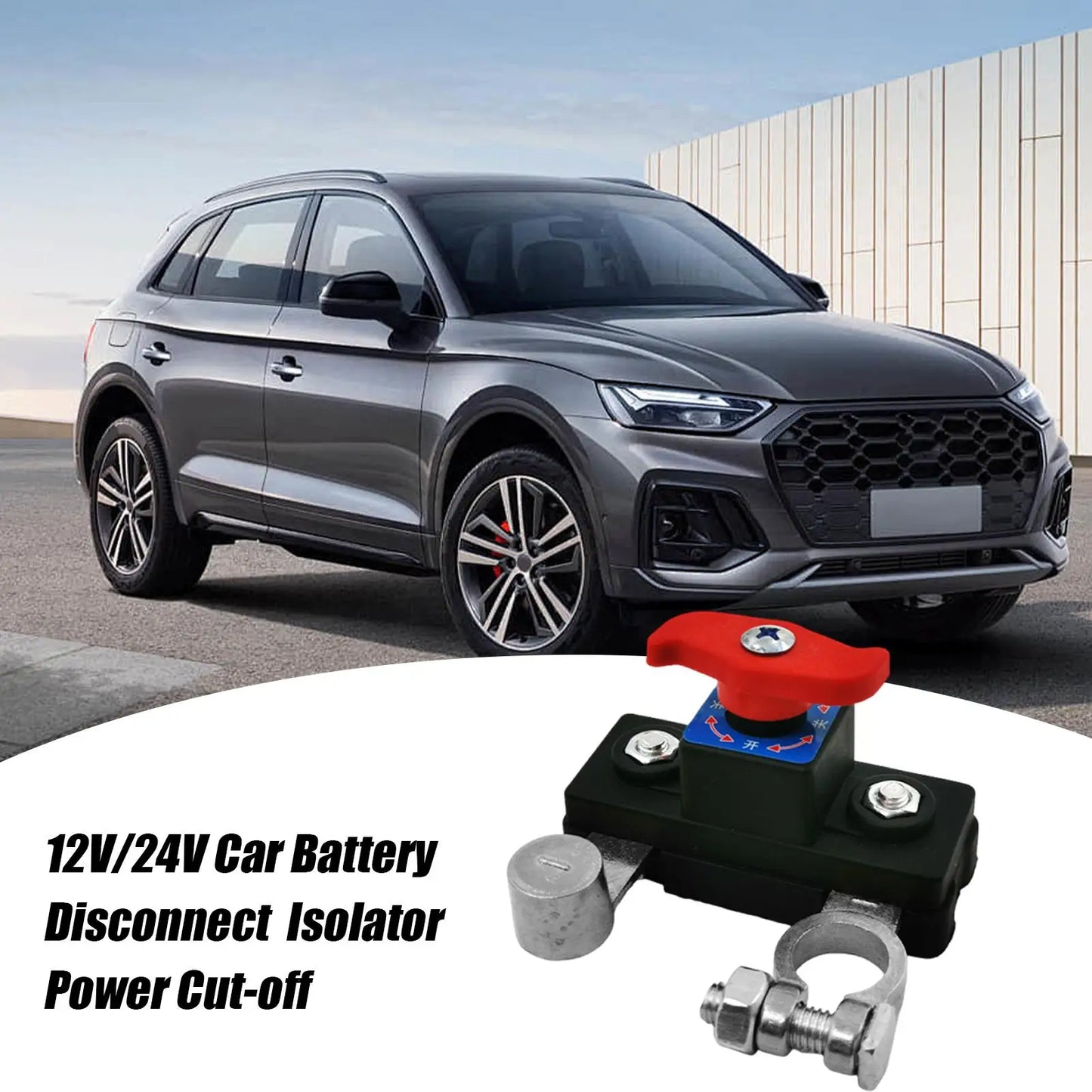 12V/24V Battery Disconnect Switch – Power Cutoff Isolator