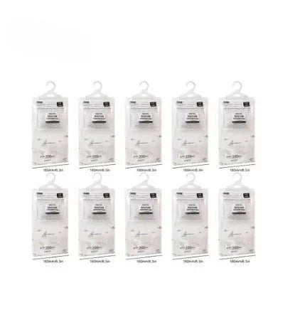 Hanging dehumidification bag water absorption moisture-proof mildew-proof dehumidification bag household desiccant large package Peaceful Pleasures Health and Wellness 10pcs