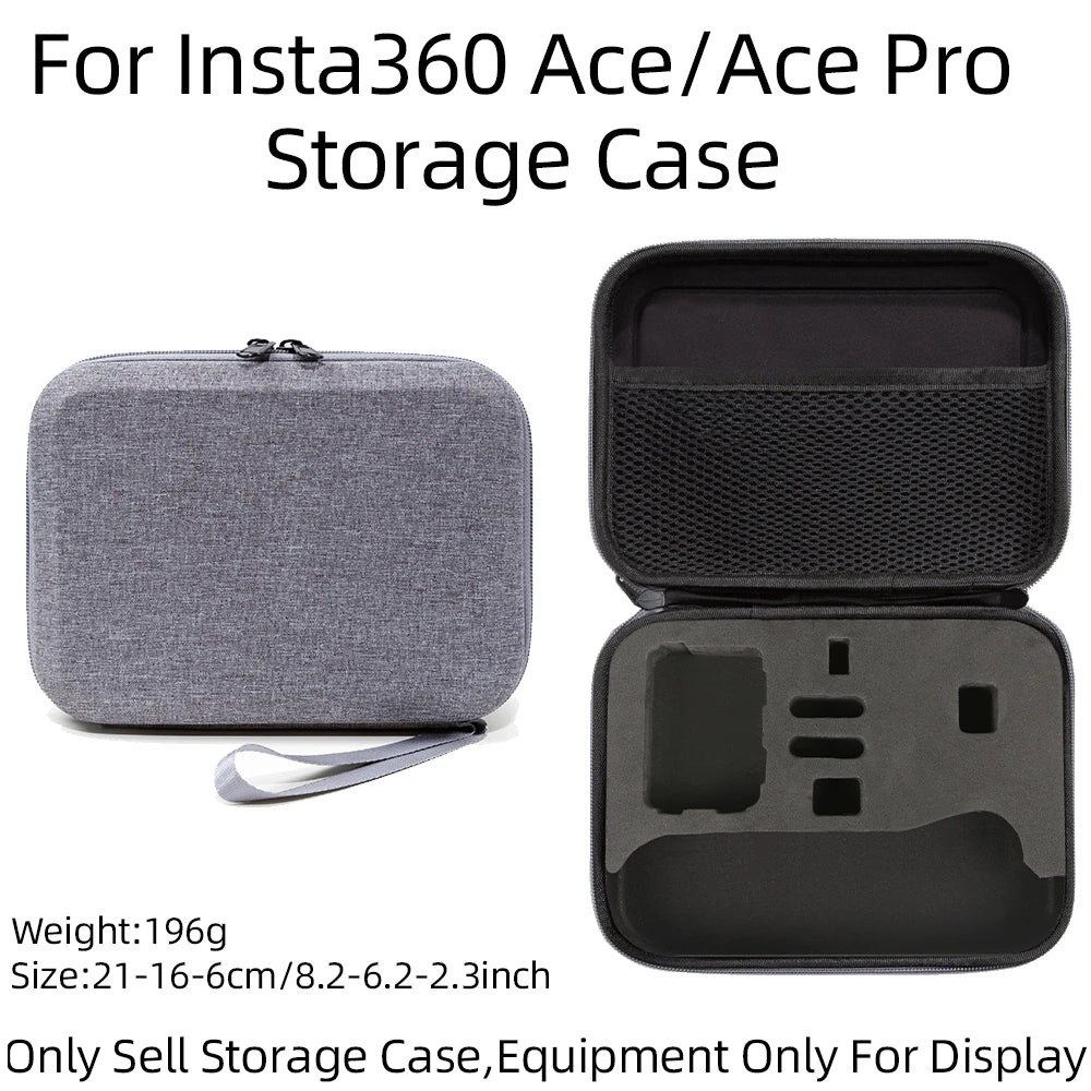 Large Capacity Camera Bag Clutch Bag For Insta 360 Ace Pro / Ace Deep Protection Storage Bag Accessory Bag Peaceful Pleasures Health and Wellness