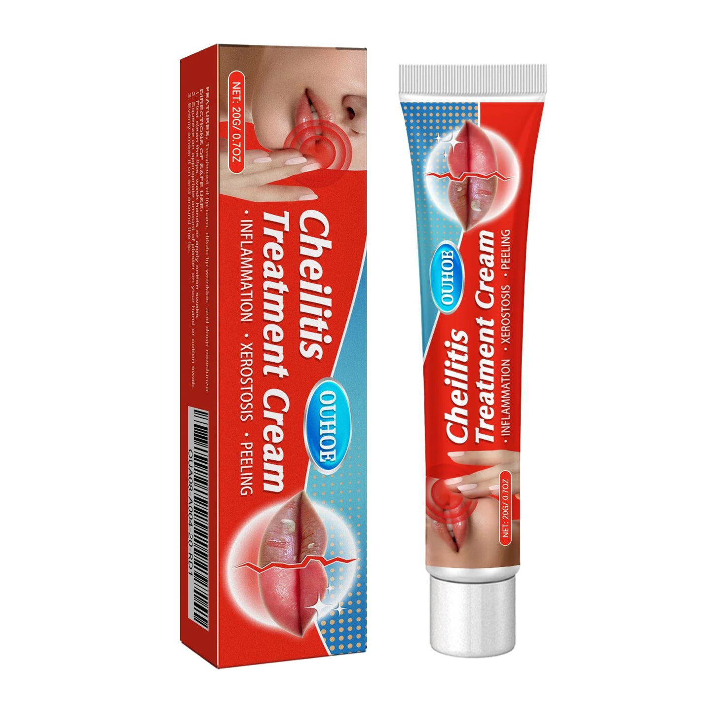 OUHOE Lip Repair Balm Lip moisturizing and hydrating chapped and cracked to prevent dryness and lighten lip lines care balm Peaceful Pleasures Health and Wellness 20g