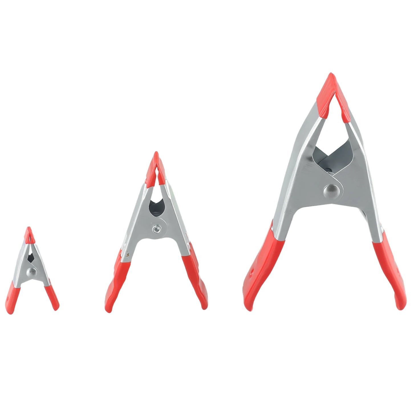2 4 Metal A-shaped Clip Rubber Pads Heavy Duty Spring Clamps