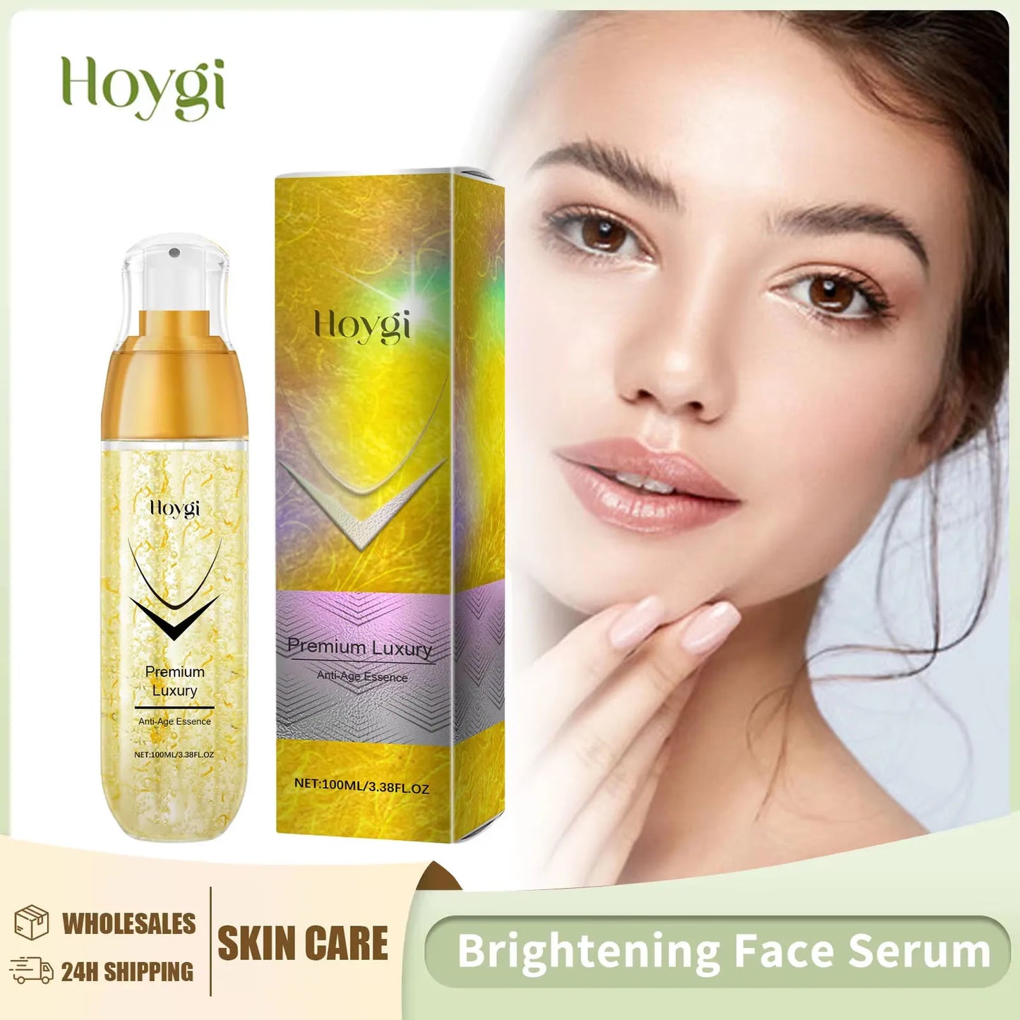 Centella Asiatica Brightening Face Serum Lighteing Dark Spots Reduce Melanin Shrink Pores Firming Smoothing Anti Aging Essence Peaceful Pleasures Health and Wellness