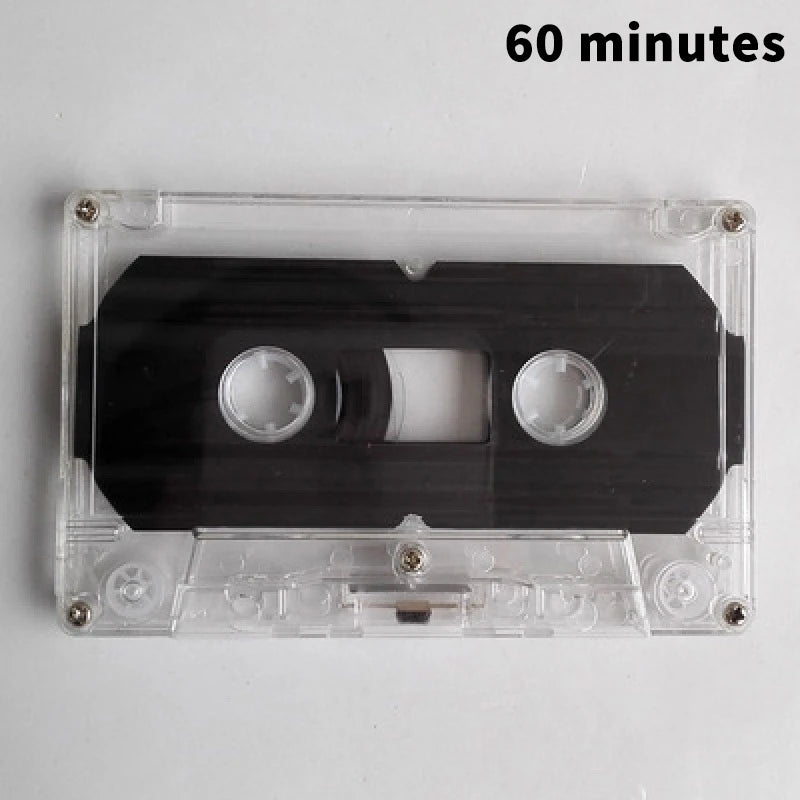 Blank Cassette Tape – Standard Recording Tape for Voice & Music