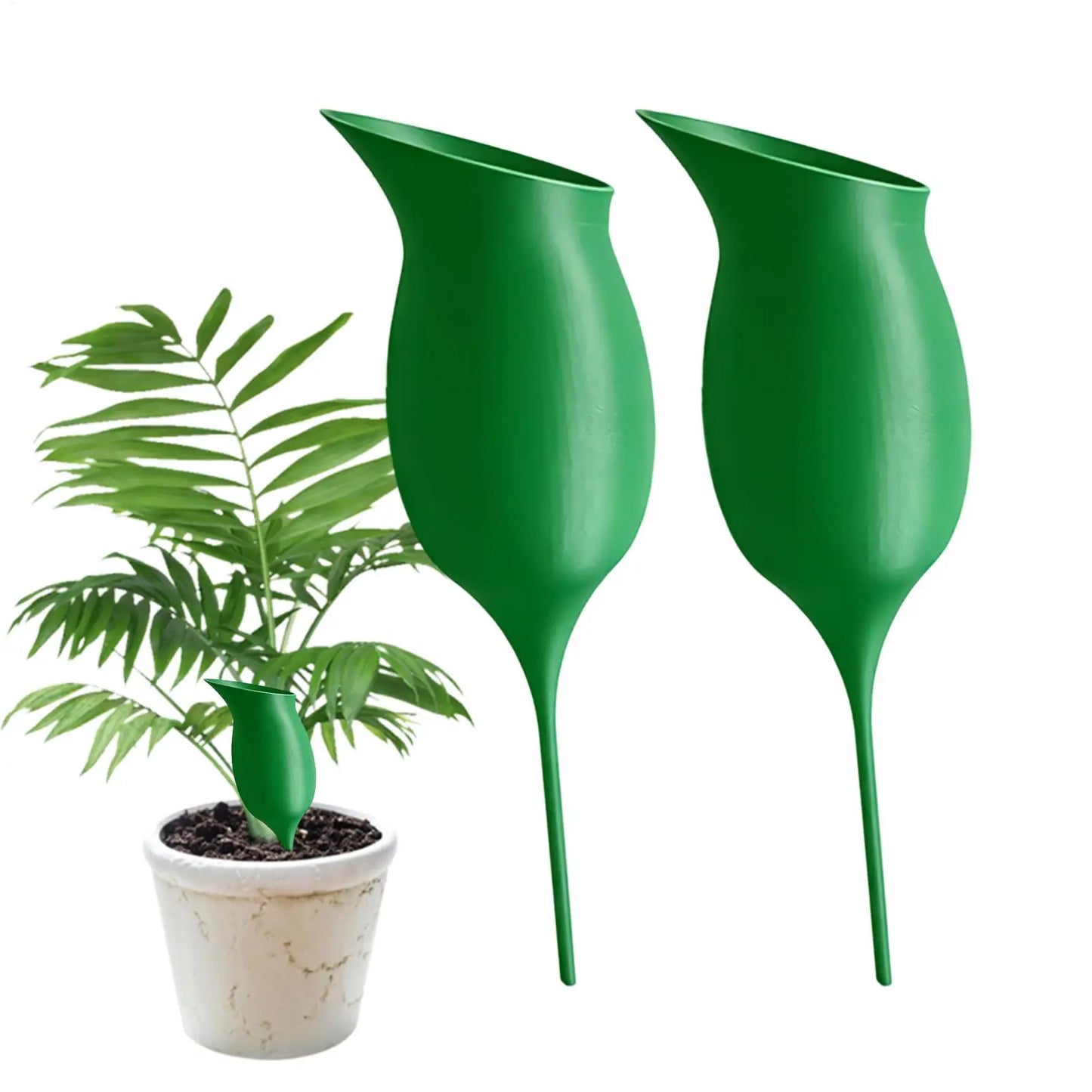 Self-Watering Plant Spikes 2-Pack | Slow-Release Root Irrigation