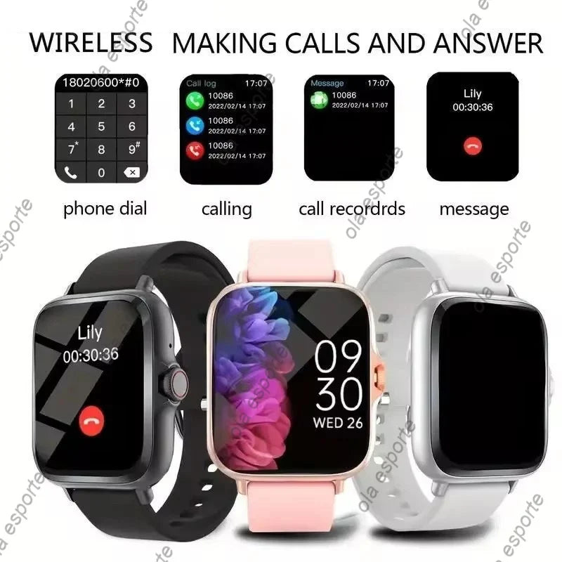 Ola Esporte Smart Watch | Bluetooth Calls & Fitness Tracker