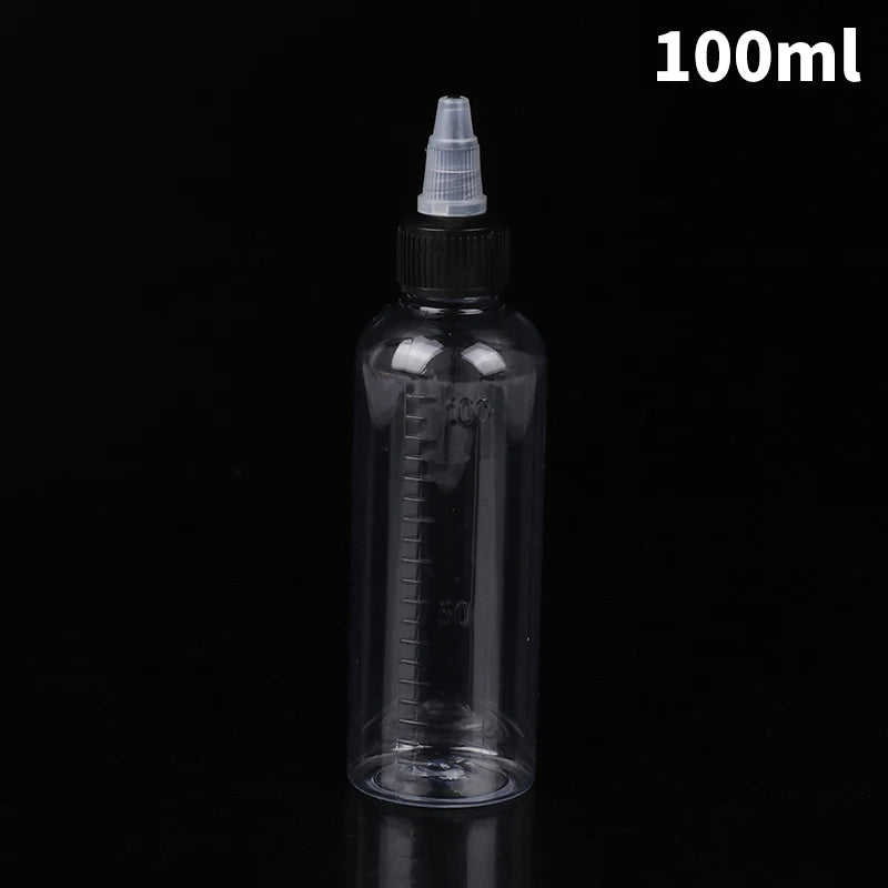 Refillable Squeeze Bottles Twist Cap & Graduated Scale | 10–100ml