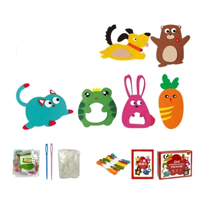 Kids Felt Sewing Kit | Handmade Craft Toy for Ages 3+