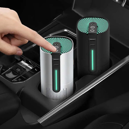 Specialist Manufacturer Hot Sale Negative Ion Concentration 30 Million Portable Car Cleaner air Purifier Plug in air Freshener Peaceful Pleasures Health and Wellness
