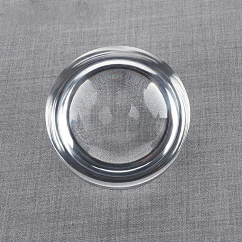 Acrylic Reading Mirror 65Mm High-Definition High Magnification Reading Paperweight Style Peaceful Pleasures Health and Wellness