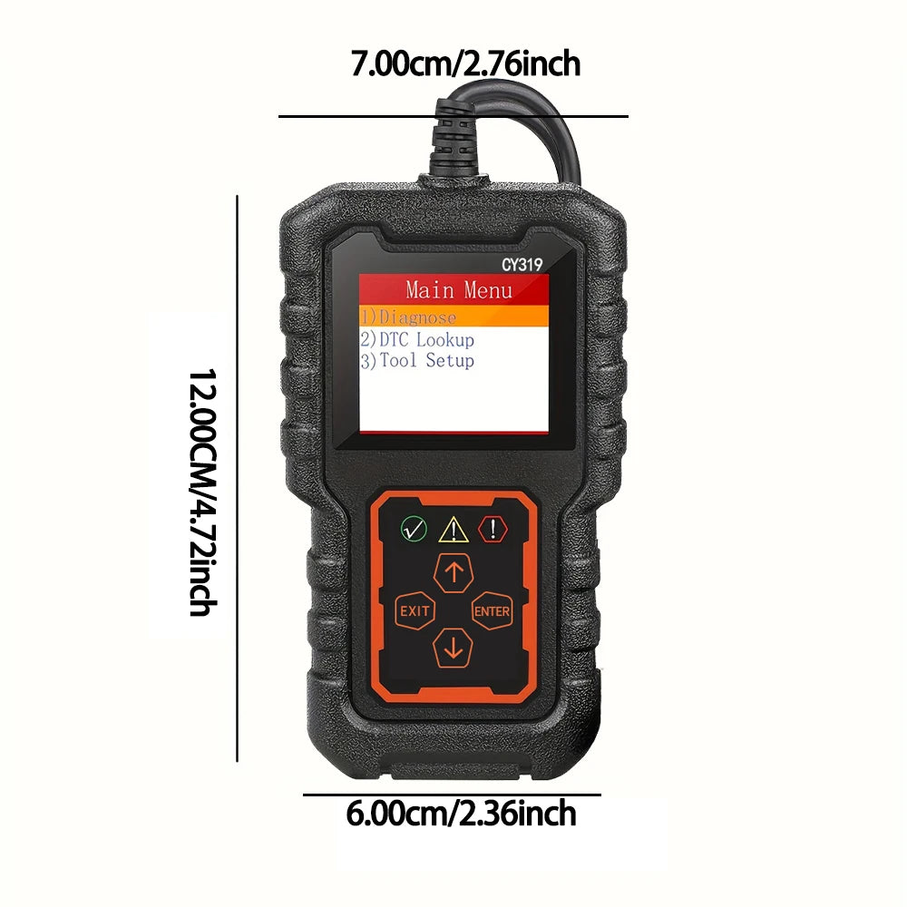 OBD2 Scanner – Engine Code Reader & Diagnostic Tool 1996+ Cars Peaceful Pleasures Health and Wellness