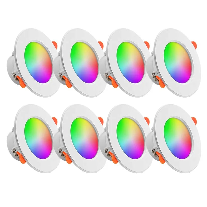 Dimmable LED COB Recessed Downlight | Round Ceiling Spotlight