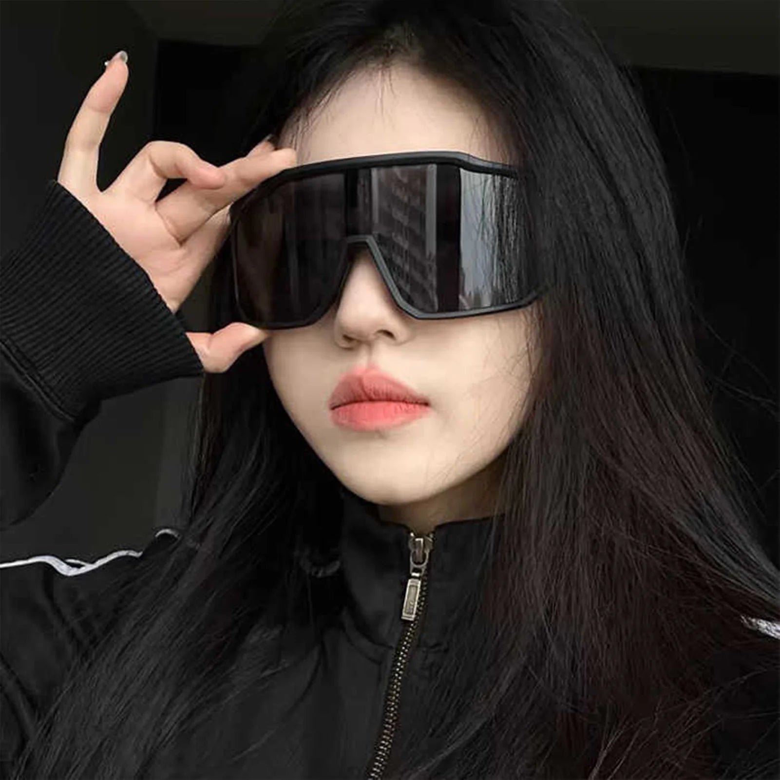 Windproof Cycling Glasses Lightweight Large Frame Sun Protection Goggles for Women and Girls Outdoor Wearings Peaceful Pleasures Health and Wellness