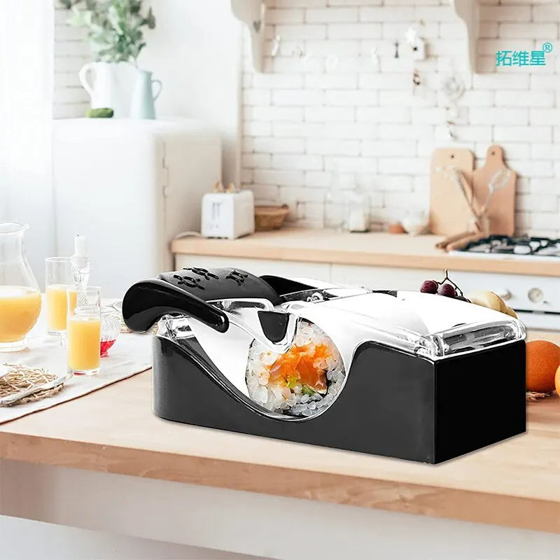 Sushi DIY Tools Seaweed Wrapped Rice And Vegetable Roll Kitchen Workers Japanese Drum Making Sushi Cake Mold Novice Kitchen Tool Peaceful Pleasures Health and Wellness