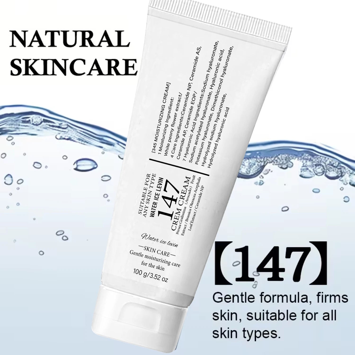Firming Face Cream – Hyaluronic Acid & Aloe Vera | All Skin Types Face Moisturizer Cream Peaceful Pleasures Health and Wellness