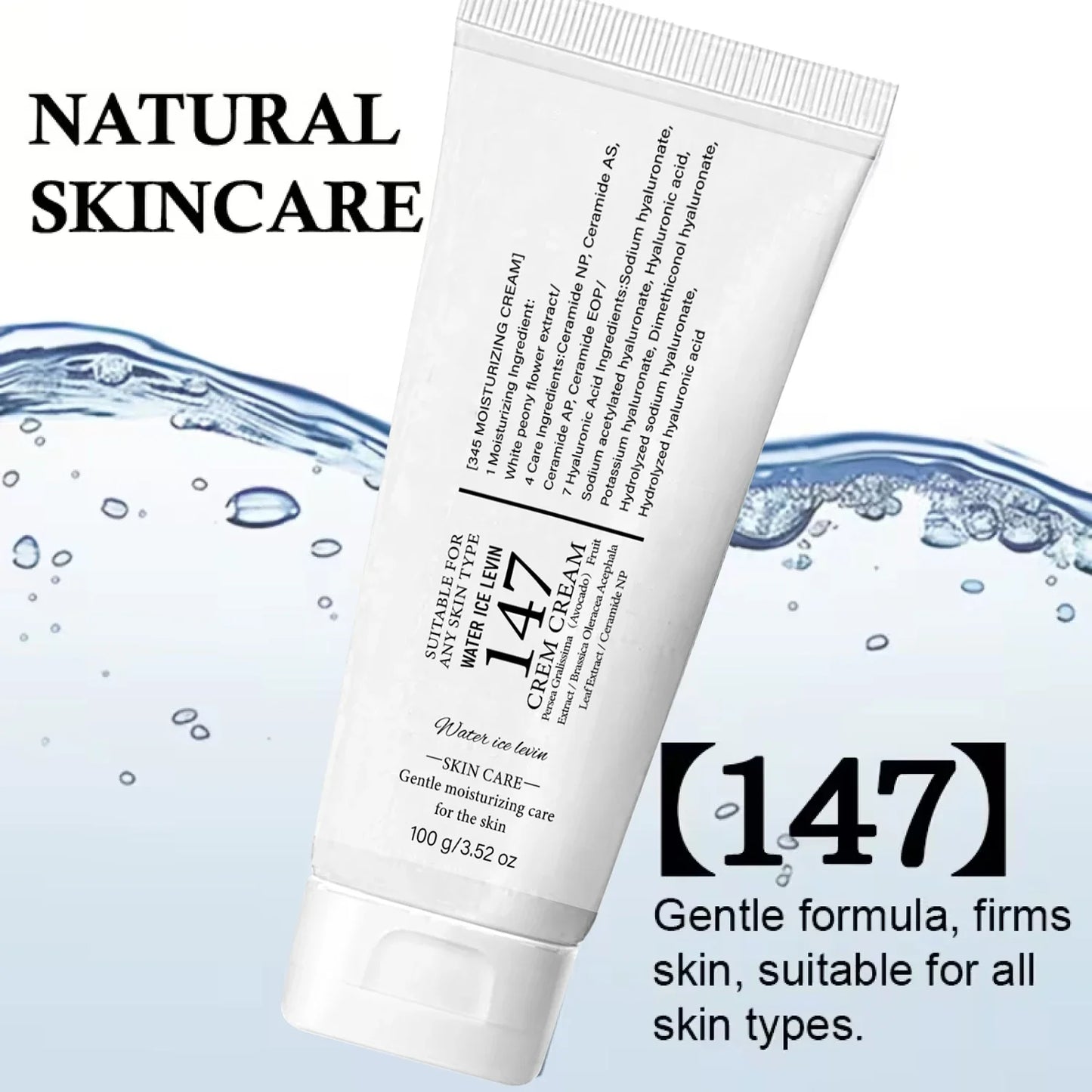 Moisturizing Firming Face Cream – Hyaluronic Acid & Aloe Vera