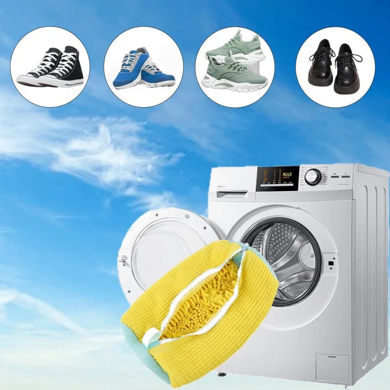 Cross border popular shoe washing bag, specially designed for washing machines, anti deformation shoe washing and protective bag Peaceful Pleasures Health and Wellness