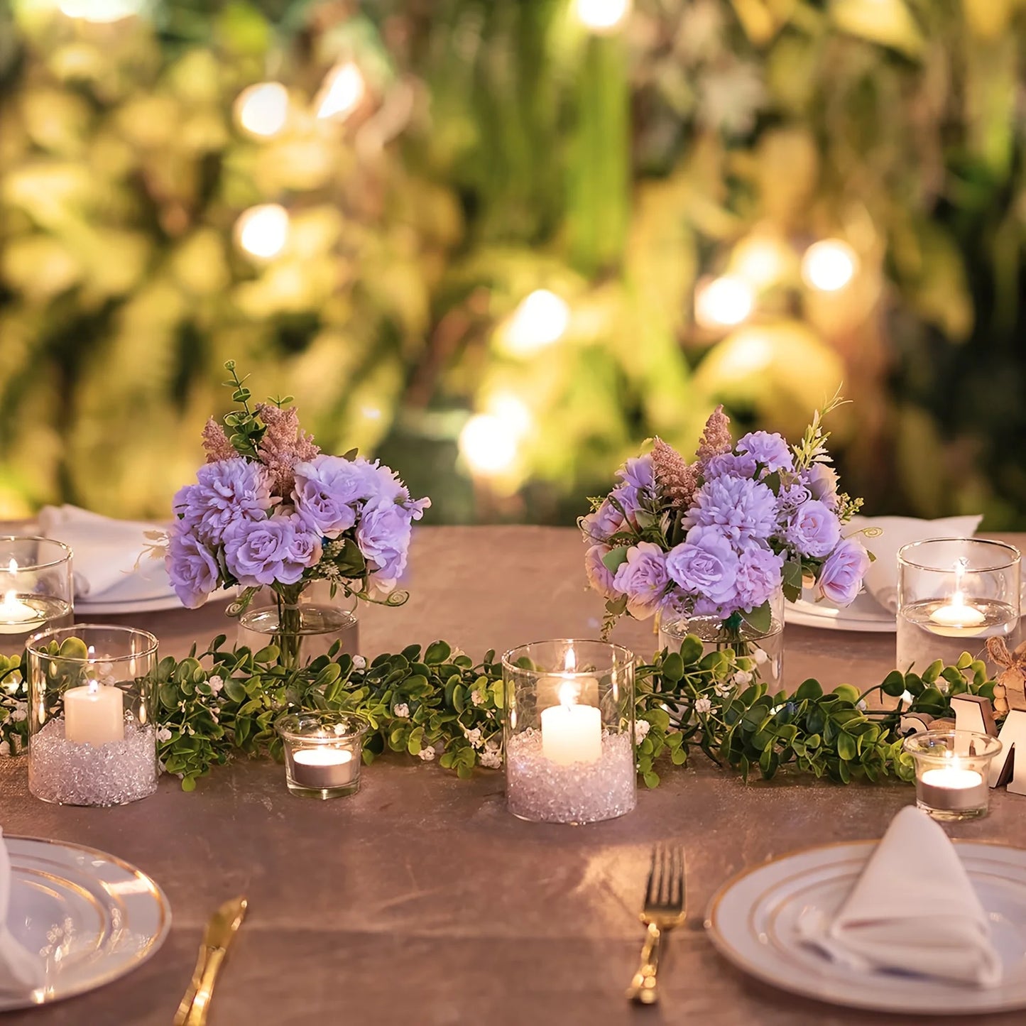 Clear Acrylic Cylinder Vases & Candle Holders – 3pc Set for Floating Candles, Wedding & Home Decor Centerpieces