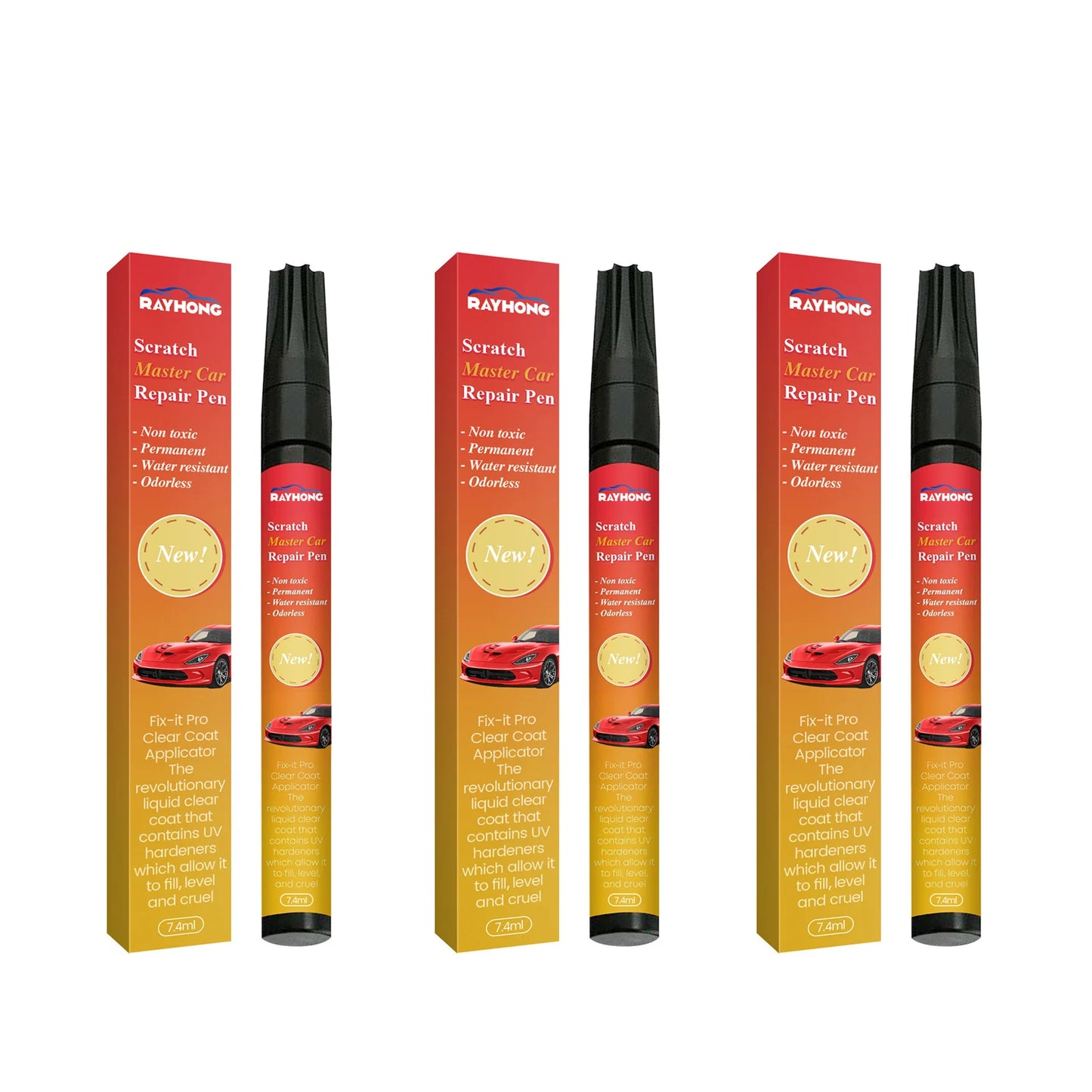 Car Scratch Repair Touch-Up Paint Pen – All Colors, Weatherproof