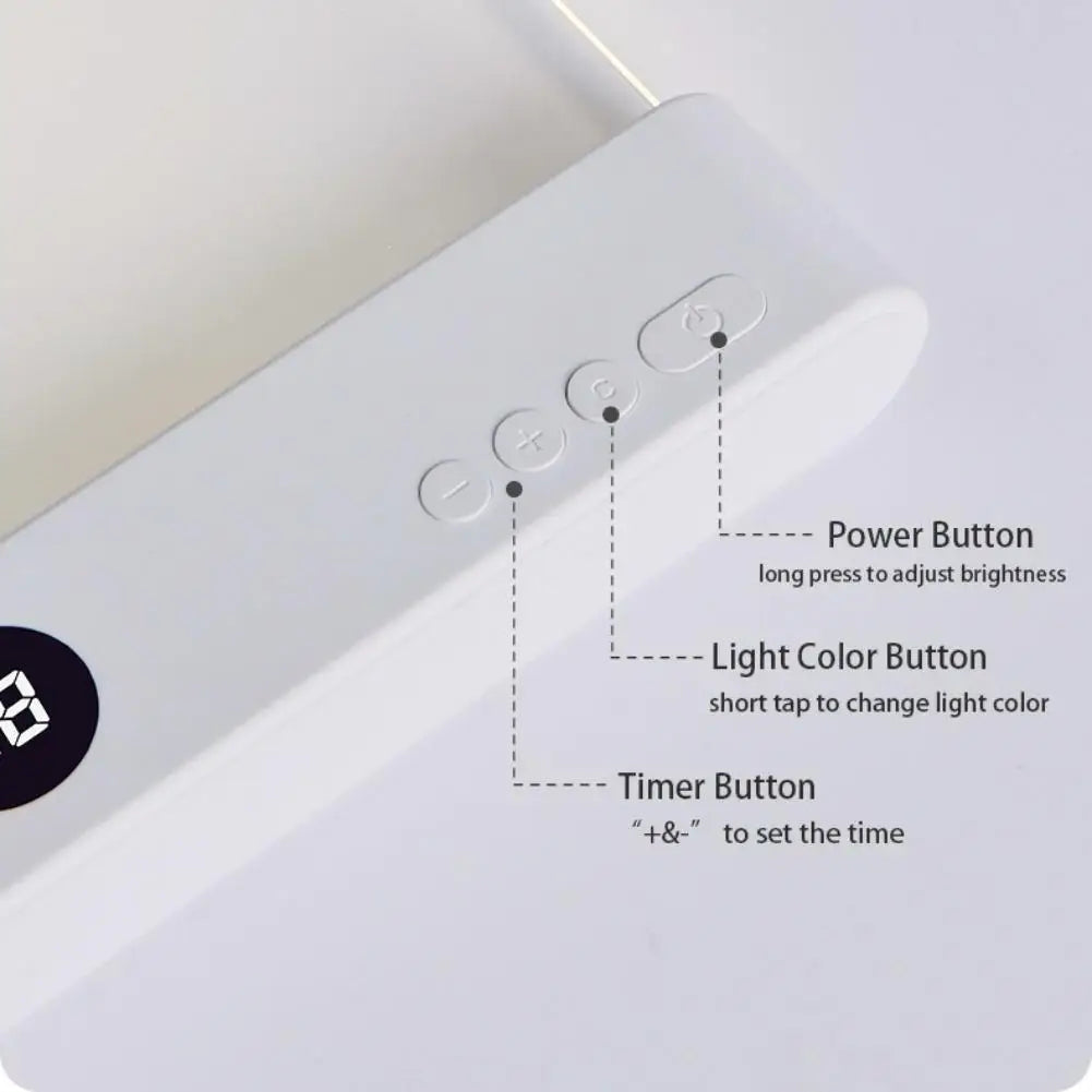 2-in-1 LED Book Light & Night Lamp | Rechargeable Reading Light