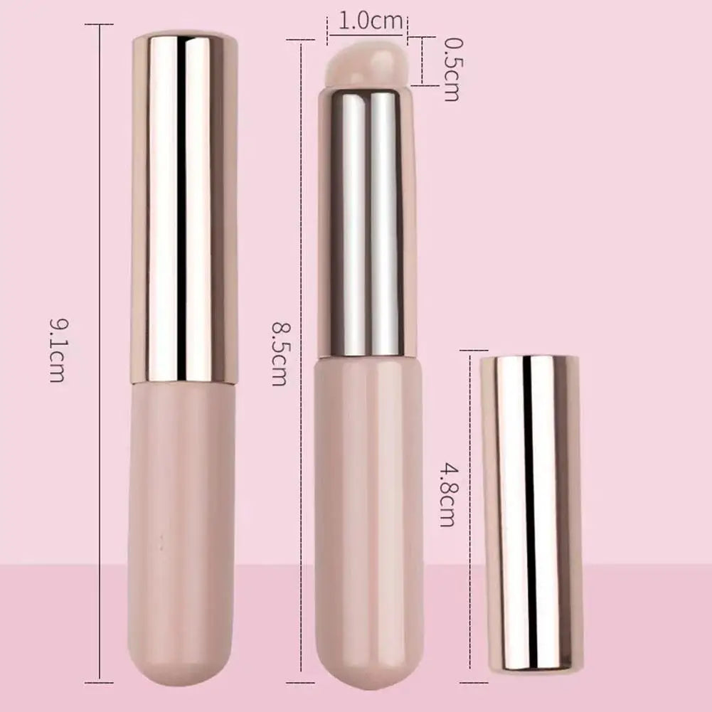 Silicone Lip & Concealer Brush | Multifunctional Makeup Tool Silicone Makeup Brush Peaceful Pleasures Health and Wellness