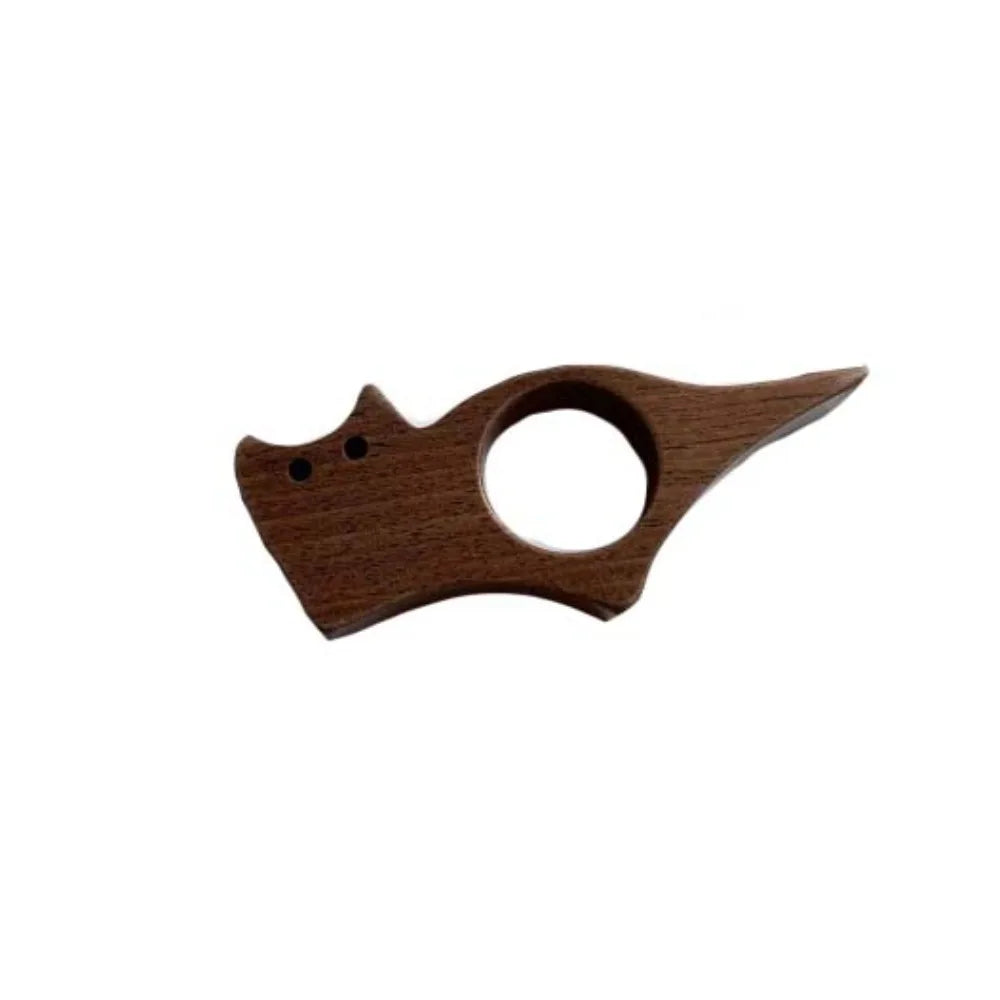 Anti-Slip Wooden Thumb Bookmark Cat Shape Pet Design Book Page Holder Dog Shape Handmade Reading Thumb Tools School Supplies Peaceful Pleasures Health and Wellness Cat