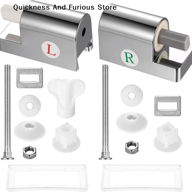 Soft Close Toilet Seat Hinges – ABS Replacement Hinge Set