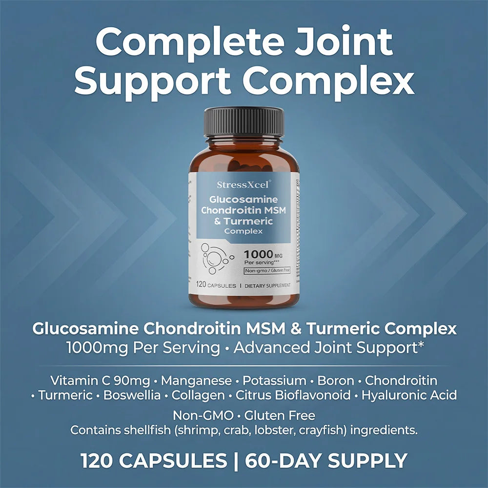 Glutathione Chondroitin MSM Complex – Joint, Skin & Immune