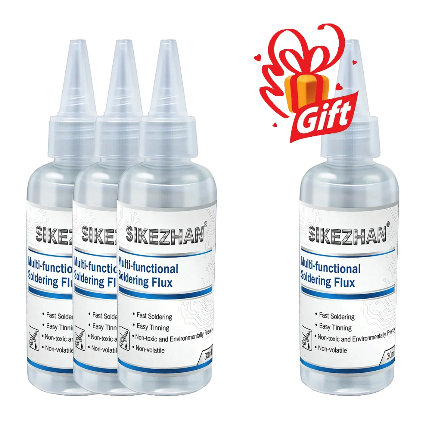 SIKEZHAN 30ml Liquid Soldering Flux – PCB BGA Metal Welding