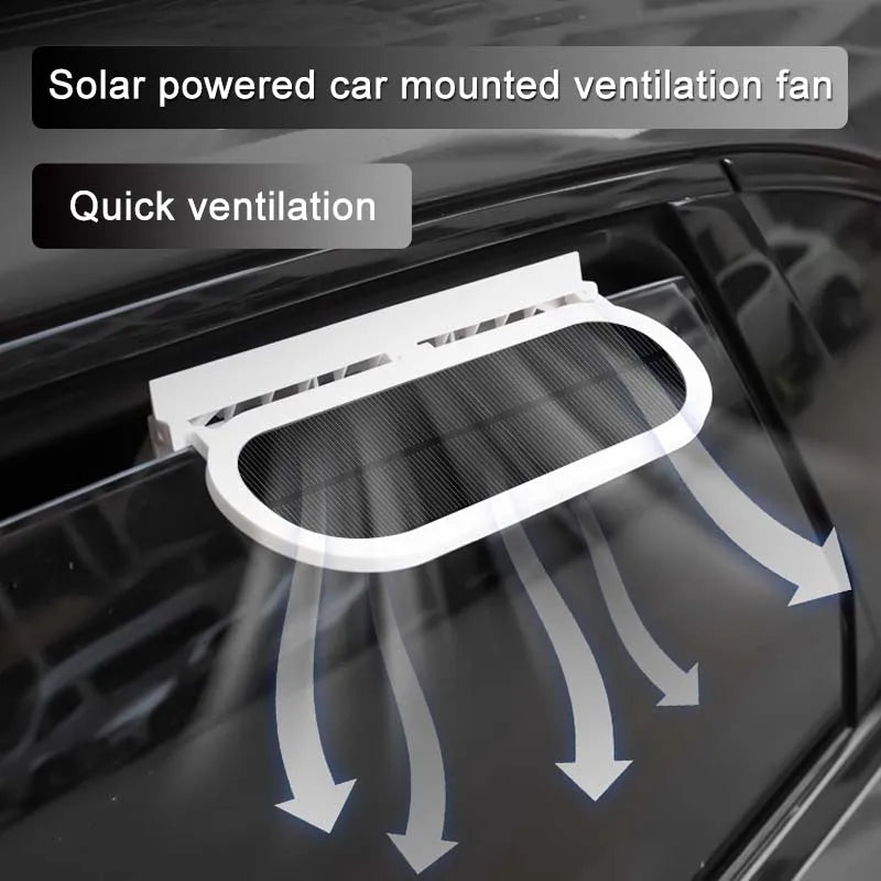 Wholesale High Quality USB Plug-In Car Window Exhaust Fan Car Air Circulation Cooling Ventilation Fan Peaceful Pleasures Health and Wellness