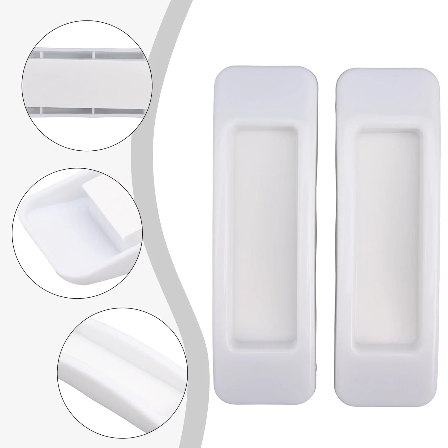 Self-Adhesive Cabinet & Sliding Door Handles – 2 Pack