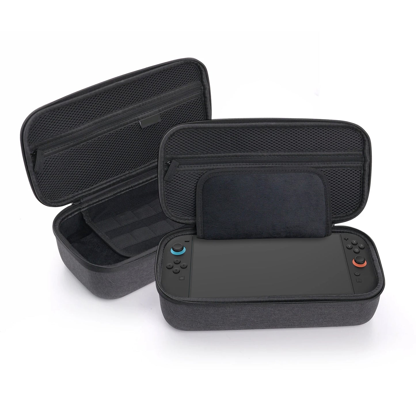 Carrying Case With 8-Bit Game Cartridge Storage Box Carrying Bag W/ Mesh Pocket Zipper Handbag For Switch 2 NS2 Game Console Peaceful Pleasures Health and Wellness