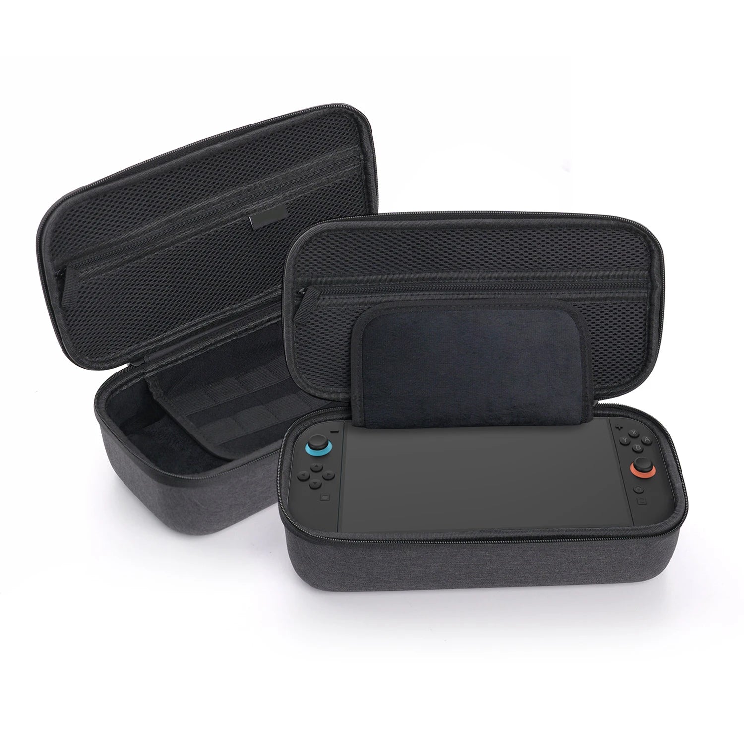 Carrying Case With 8-Bit Game Cartridge Storage Box Carrying Bag W/ Mesh Pocket Zipper Handbag For Switch 2 NS2 Game Console Peaceful Pleasures Health and Wellness