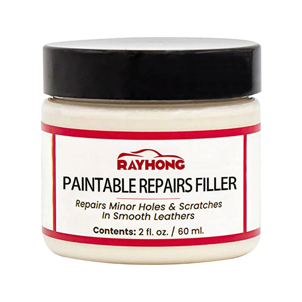 60ml Leather Filling Paste Natural Leather Filler Repair Compound Leather Restoration Cream Car Leather Conditioner Cleaner Peaceful Pleasures Health and Wellness 60ml