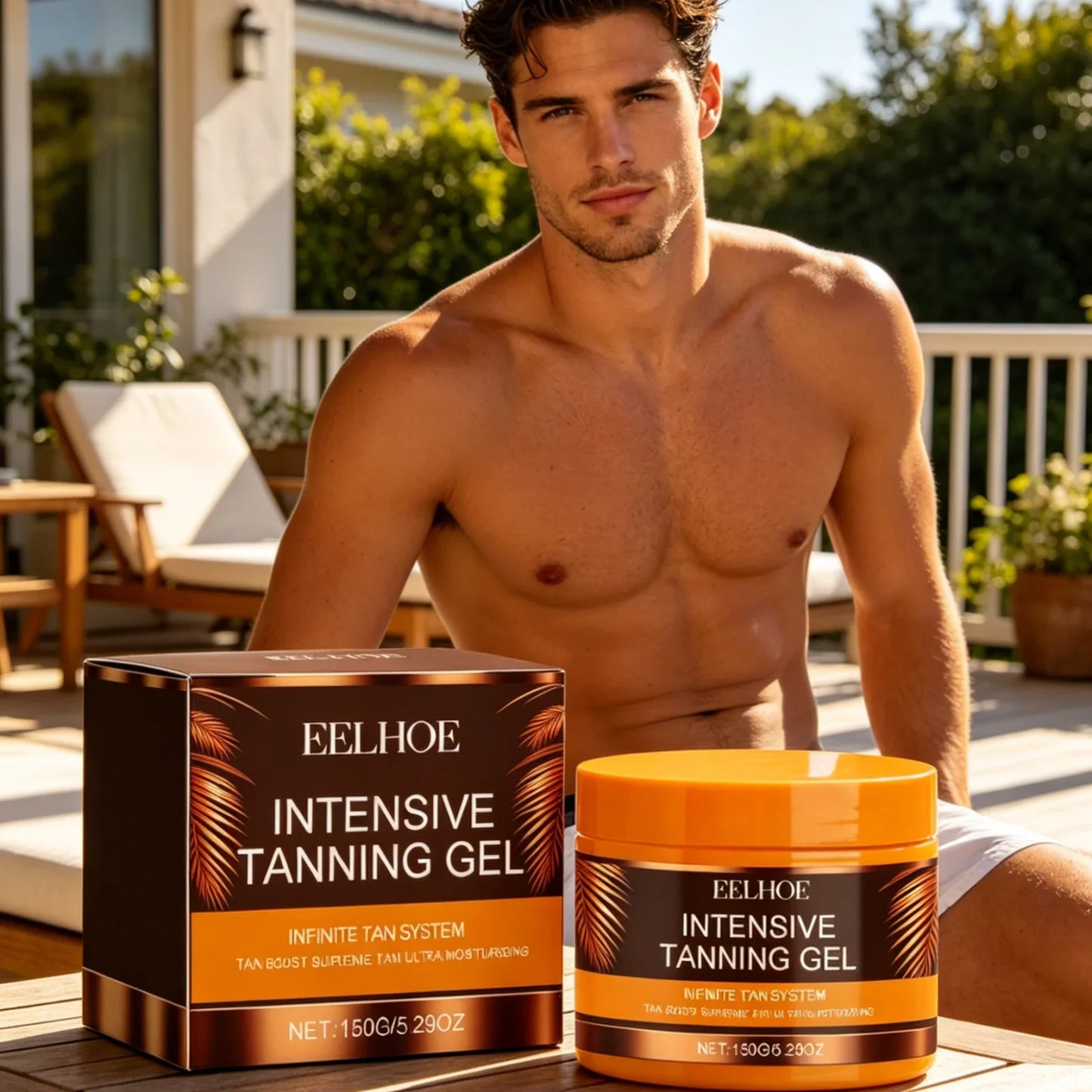 EELHOE Self Tanning Gel – Natural Bronze Glow, 150g