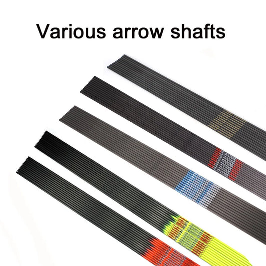 Pure Carbon Arrow Shafts ID4 2 Spine 250-1800 Archery Accessories Bow Peaceful Pleasures Health and Wellness 4.2-orange red-sp800