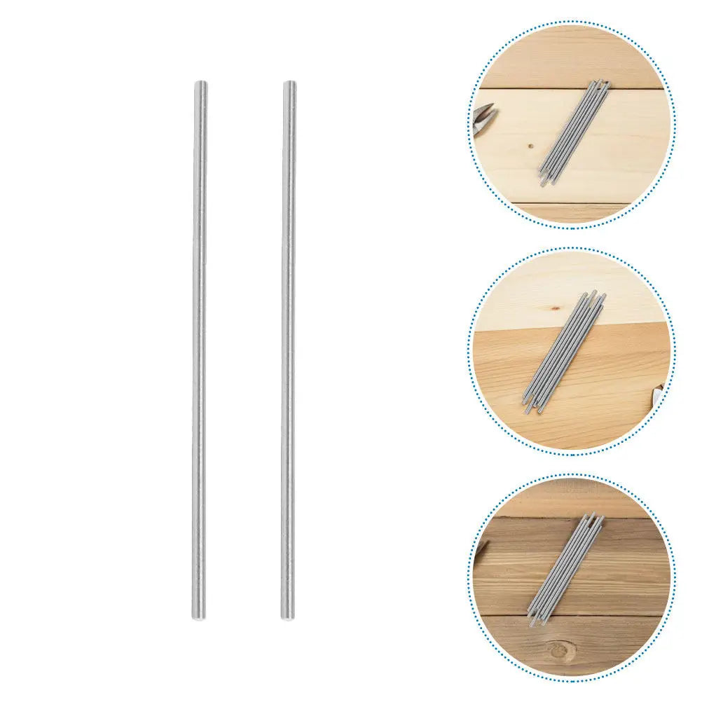 2Mm X 110Mm Metal Blocking Pins for Crochet Board Knitting Accessories Stainless Steel Lace Blocking Pegs Shawl Sock Scarf Wet Peaceful Pleasures Health and Wellness Default Title