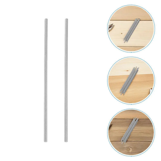2Mm X 110Mm Metal Blocking Pins for Crochet Board Knitting Accessories Stainless Steel Lace Blocking Pegs Shawl Sock Scarf Wet Peaceful Pleasures Health and Wellness Default Title