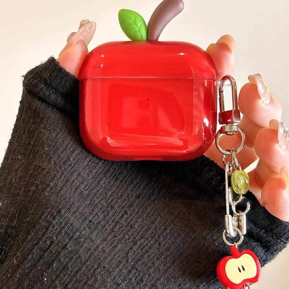 Apple Shape Clear AirPods Pro 2 & AirPods 4 Case | Shockproof