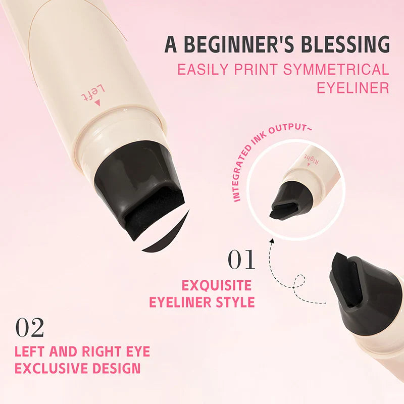 O'CHEAL Stamp Eyeliner Pen – Waterproof Double-Ended Wing Liner