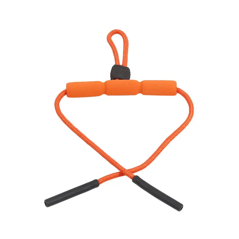 Adjustable Floating Glasses Strap Anti-Slip Glasse Retainer for Swimming Diving Water Sports Sunglasses Holder Lanyard Accessory Peaceful Pleasures Health and Wellness Orange 1Pc